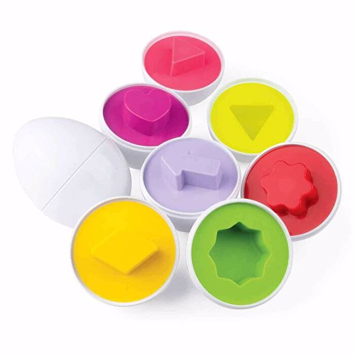 Geometrik Yumurta Eşleme Oyunu 10'lu