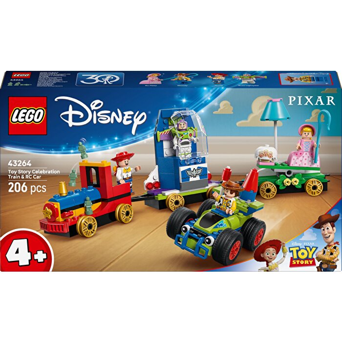 LEGO Disney Oyuncak Hikayesi Kutlama Treni ve RC Araba 43264