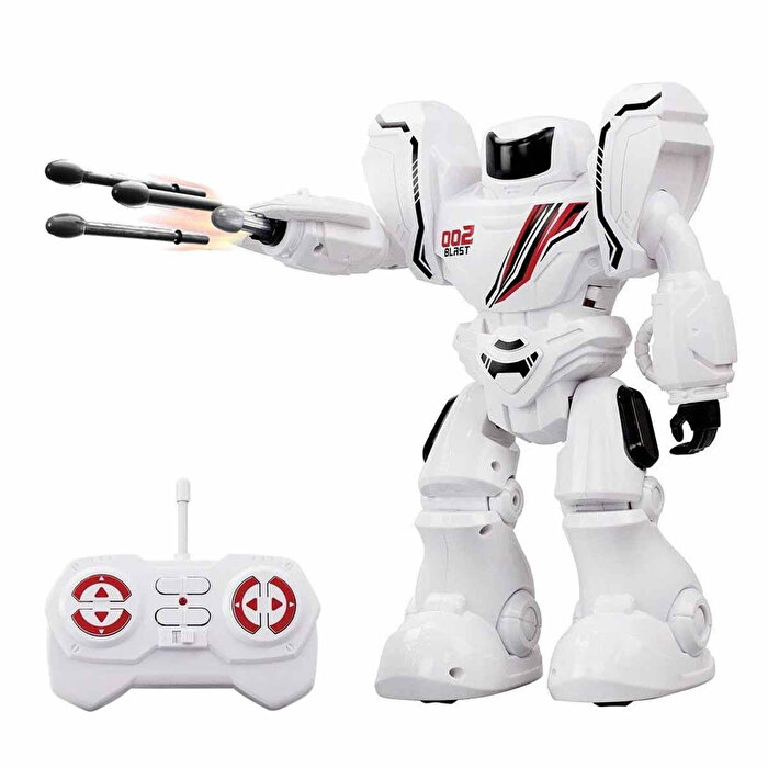 Silverlit Robo Blast One Uzaktan Kumandalı Robot Beyaz
