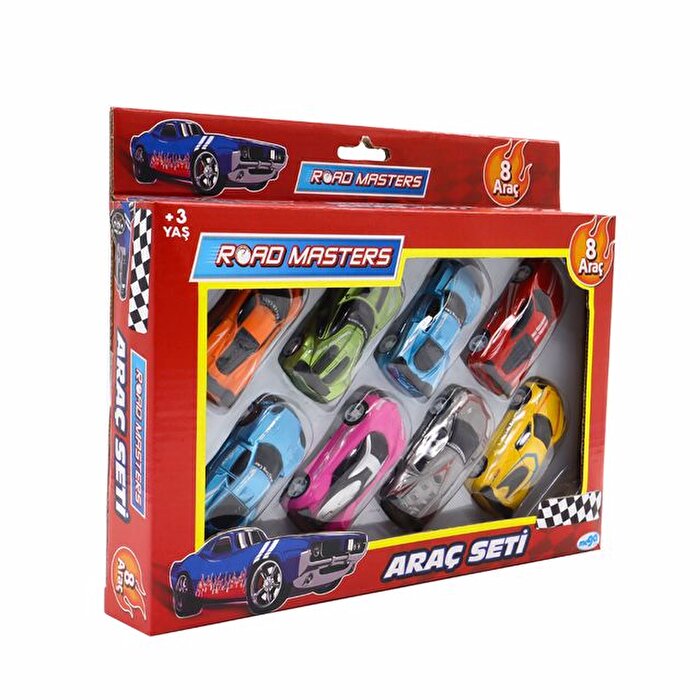 Road Masters Seki̇zli̇ Araç Seti̇