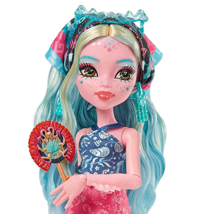 Monster High Gizemli Arkadaşlar Tatil Bebeği Lagoona Blue JDR51