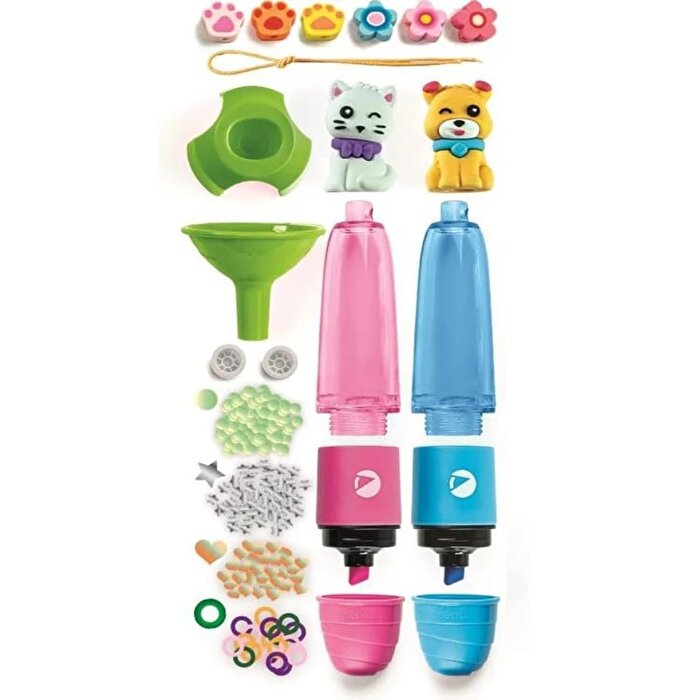 Clementoni Idea Fosforlu Kalem Tasarım Standı Sweet Pets