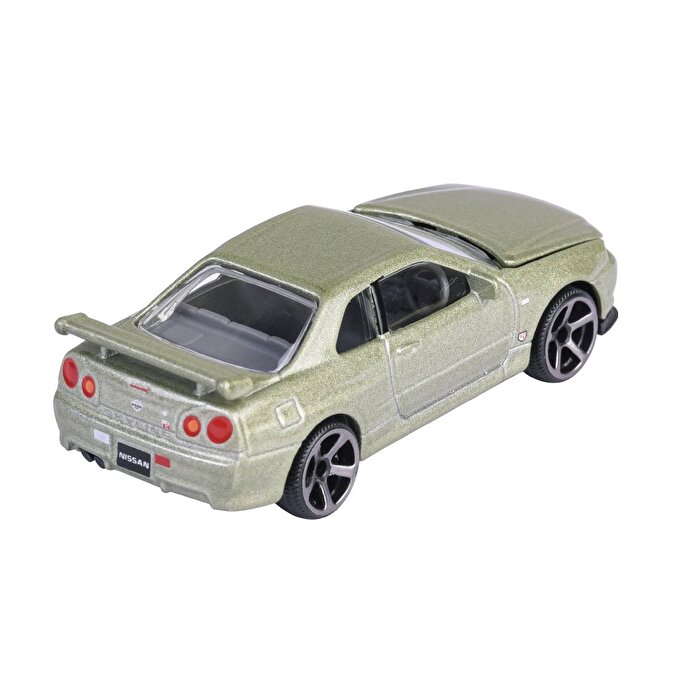 Majorette Japan Serisi Premi̇um Arabalar Nissan Skyline Gt-R (R34) Su Yeşi̇li̇
