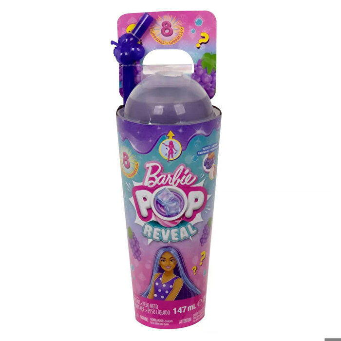 Barbie Pop Reveal Meyve Serisi Grape Fizz HNW44