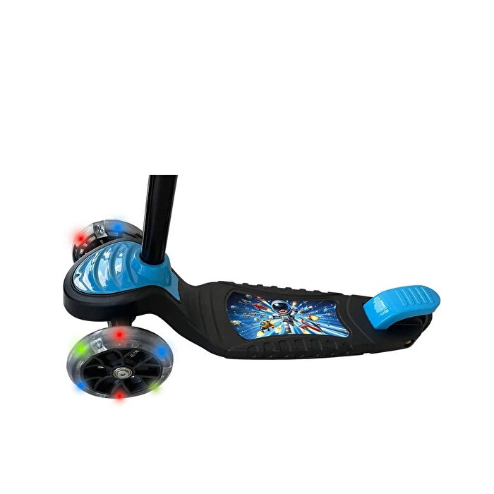 Swing Işıklı Scooter Mavi