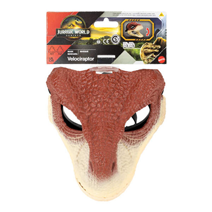 Jurassic World Dinozor Maskesi Velociraptor JGG13
