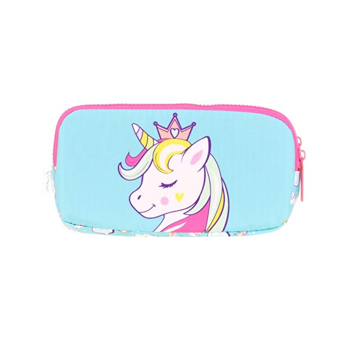 Kaukko Kids 3 Bölmeli Toys Unicorn Kalem Çantası