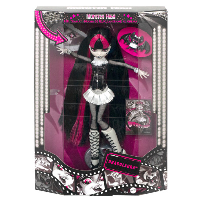 Monster High Reel Drama Serisi Draculaura Koleksiyon Bebek HKN27