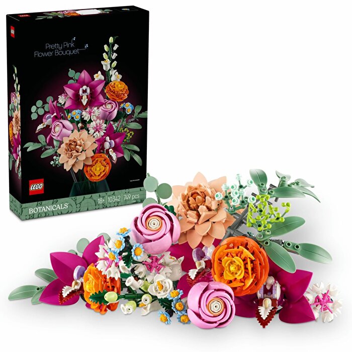LEGO Botanicals Pembe Çiçek Buketi 10342