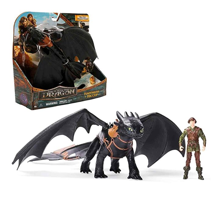 Ejderhanı Nasıl Eğitirsin Ejderha ve Viking Toothless Ve Hiccup Aksiyon Figür Seti