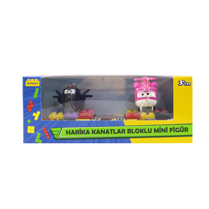 Harika Kanatlar Bloklu Mini Figür Dizzy ve Ajan Chase 2'li Set