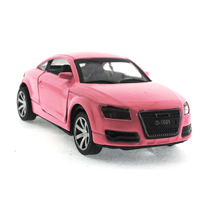 Diecast Sesli Işıklı Arabalar - Pembe