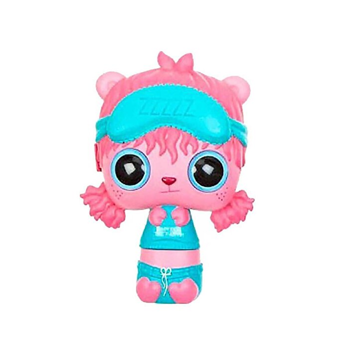 Pop Pop Sürpriz Saçlar 3'ü 1 Arada Pembe Saçlı Turkuaz Bandanalı