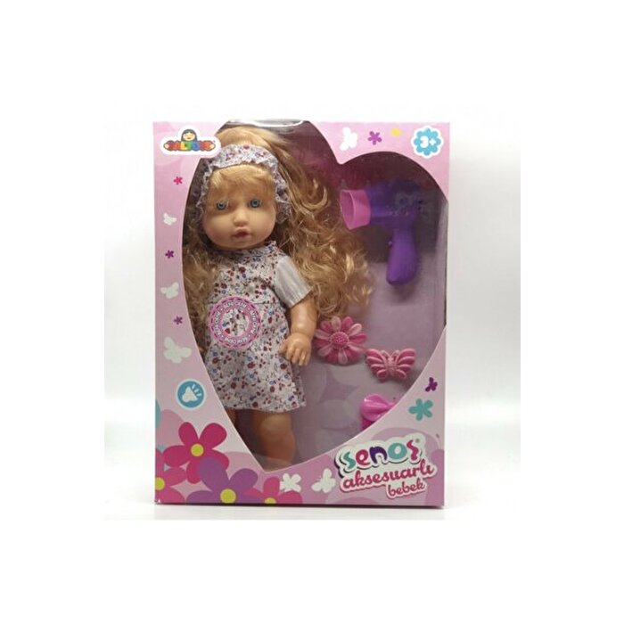 Senoş Bebek Aksesuarlı Sarışın