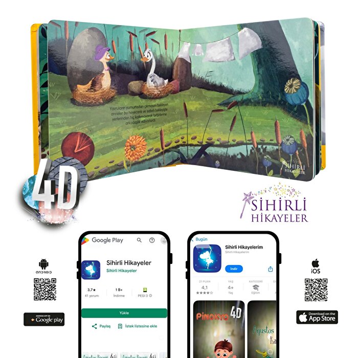 Çirkin Ördek Çocuk Kitabı