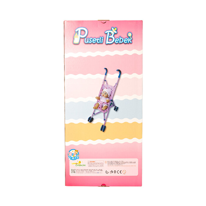 Baston Pusetli Bebek Turuncu Tulumlu