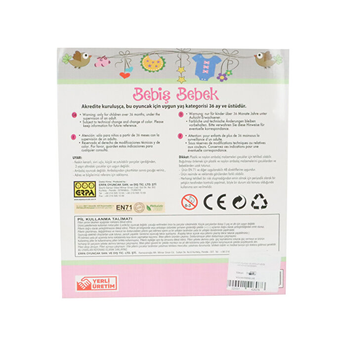 Altını Islatan Bebiş Erkek Bebek ve Minik Arkadaşı