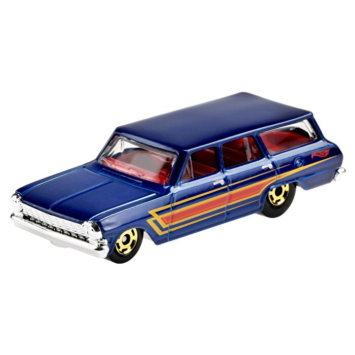 Hot Wheels Temalı Retro Arabalar 64' Chevy Nova Wagon GRT32