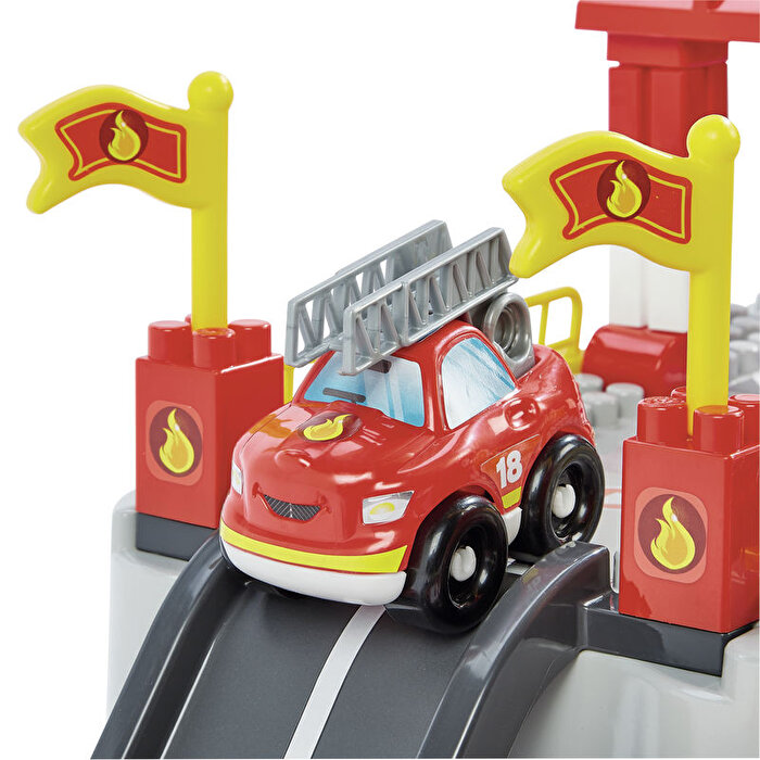 Ecoiffier Abrick İtfaiye İstasyonu Oyun Seti