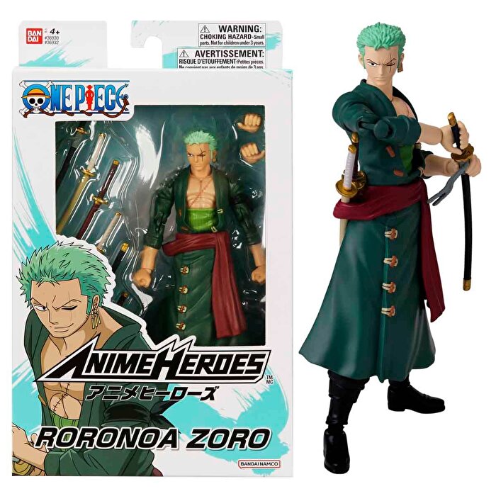 Anime Heroes One Piece Chopper Eklemli Figür Zoro Roronoa