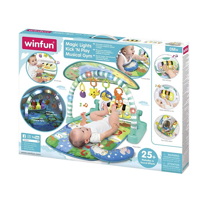Winfun Sihirli Işıklar Müzikli Oyun Halısı