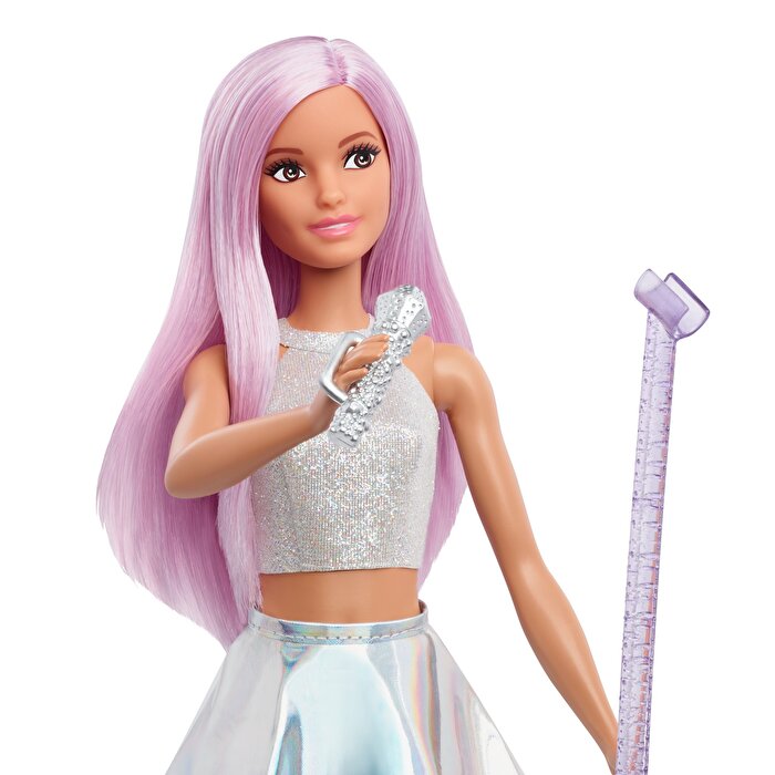 Barbie Kariyer Bebekleri Pop Star Bebek ve Mikrofonu FXN98