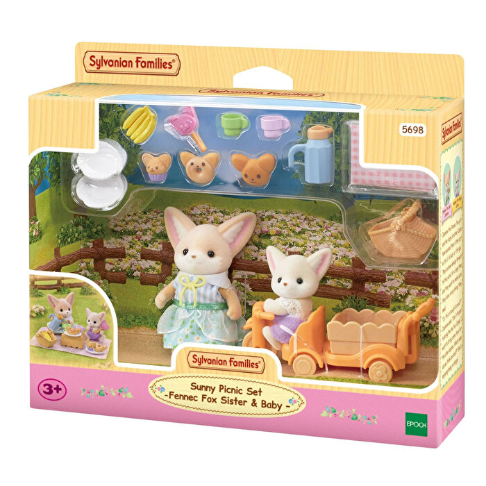 Sylvanian Families Piknik Seti Çöl Tilkisi Kız ve Bebek