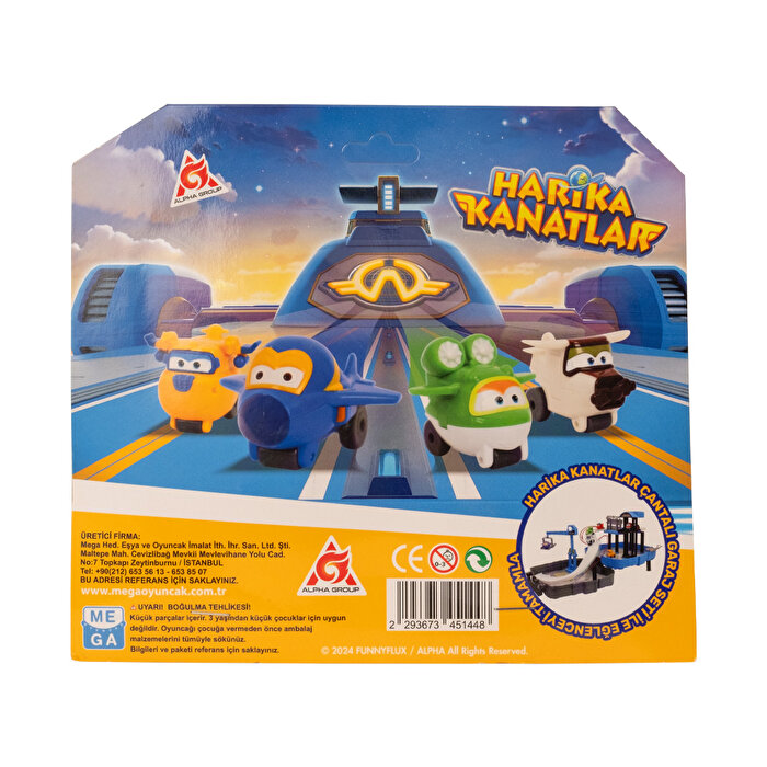 Harika Kanatlar 4'lü Figür Seti 2