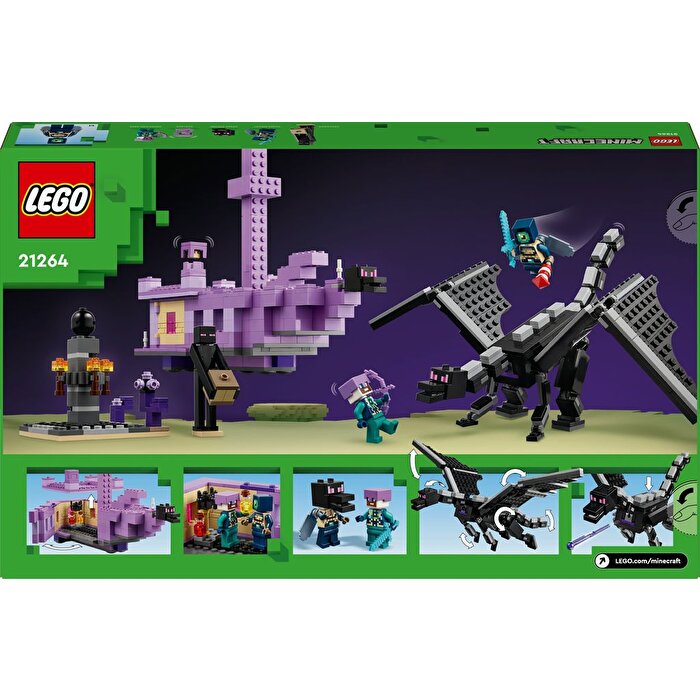 LEGO Minecraft Ender Ejderhası ve End Gemisi 21264