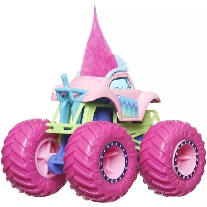 Hot Wheels Monster Trucks 1:64 Arabalar Trolls Bard Together Poppy HKM46