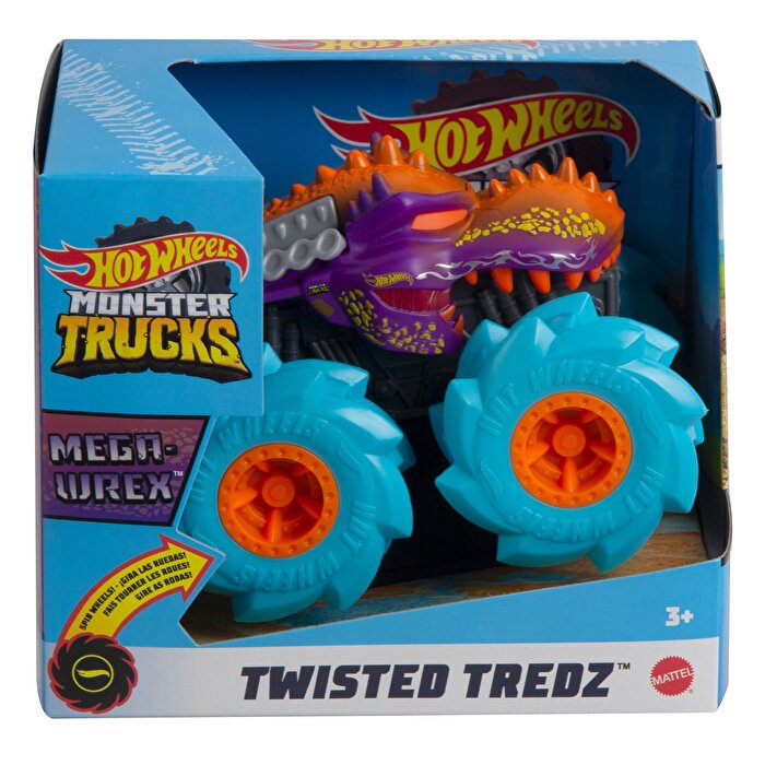 Hot Wheels Monster Trucks 1:43 Çek Bırak Arabalar GVK39