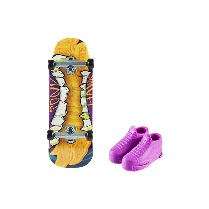 Hot Wheels Skate Parmak Kaykay ve Ayakkabı Paketleri̇ Power Chomp HNG48