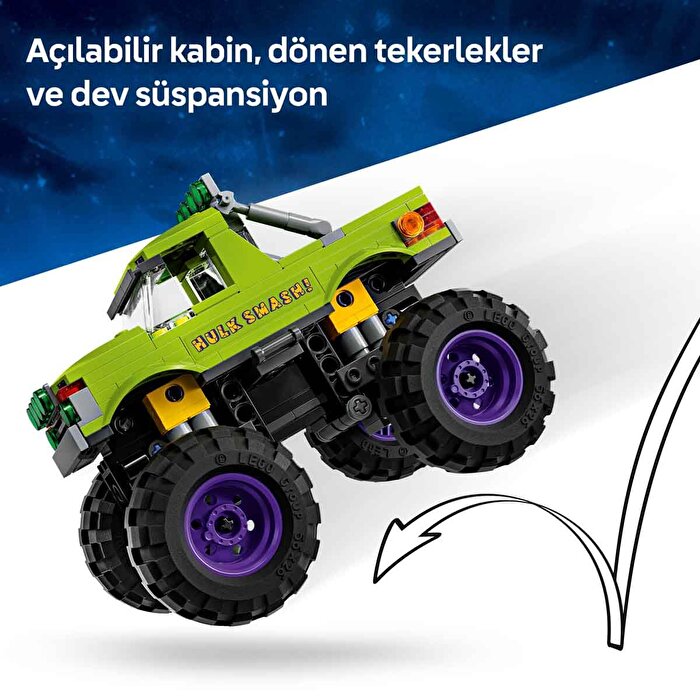 LEGO Marvel Hulk Kamyonu Thanos'a Karşı 76312