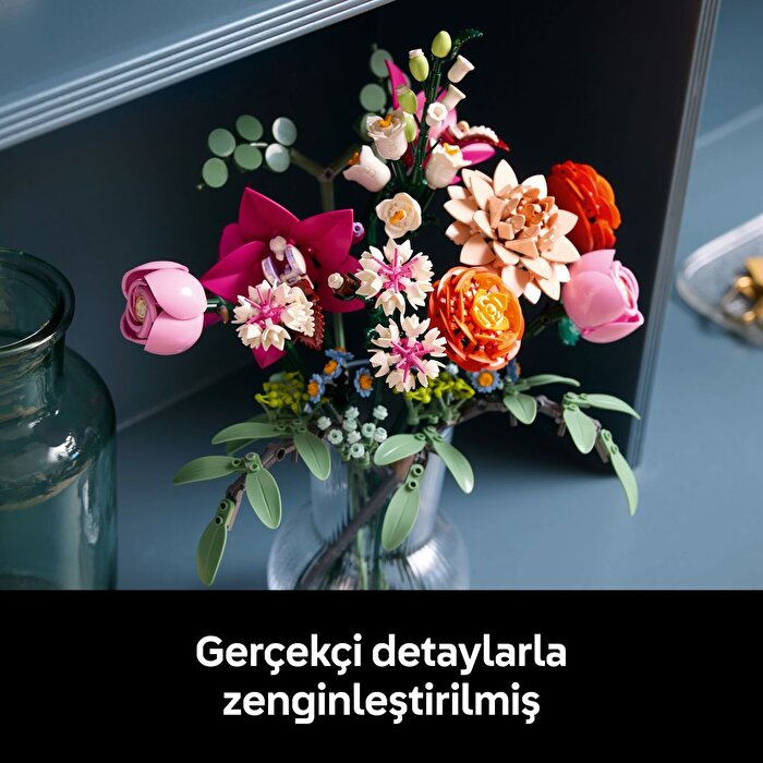 LEGO Botanicals Pembe Çiçek Buketi 10342