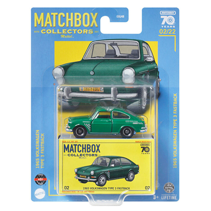 Matchbox Premium Arabalar 1965 Volkswagen Type 3 Fastback HLJ57