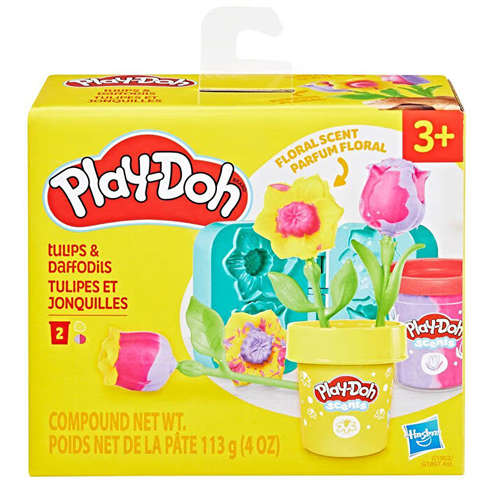 Play Doh Lale ve Nergis Sanat Çiçek Seti G2476