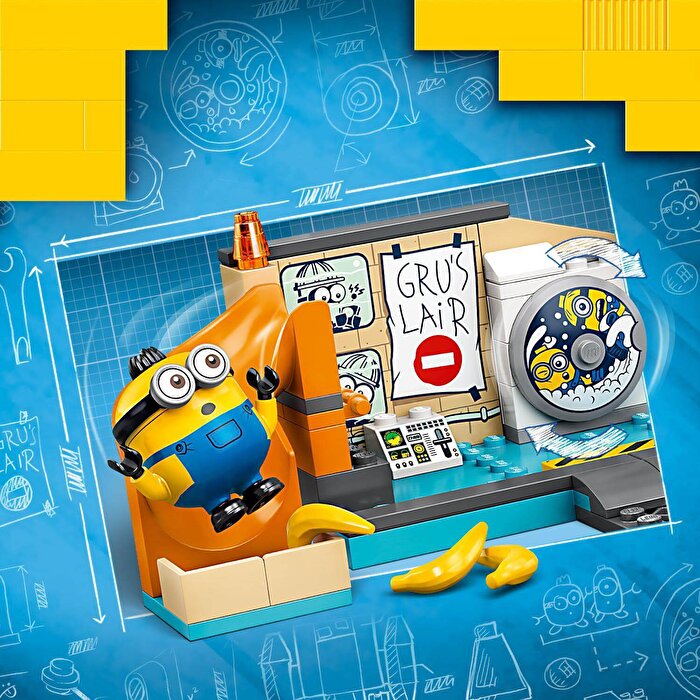 LEGO Minions Minyonlar Gru’nun Laboratuvarında 75546