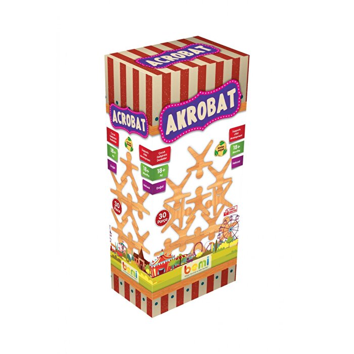 Ahşap Acrobats Oyunu