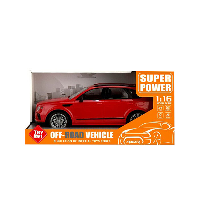 Sür Gitsin Işıklı ve Sesli Kırmızı Makam Arabası