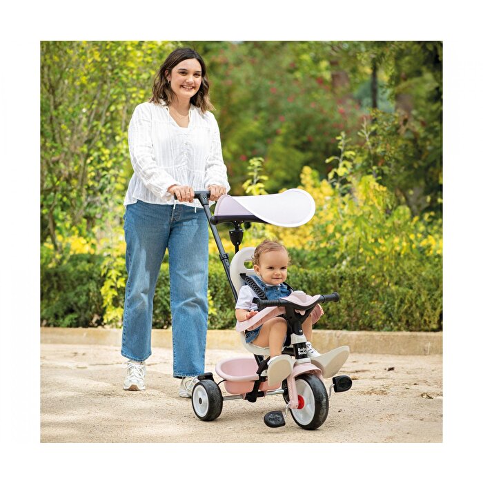 Smoby Baby Driver Pembe Üç Tekerlekli Bisiklet