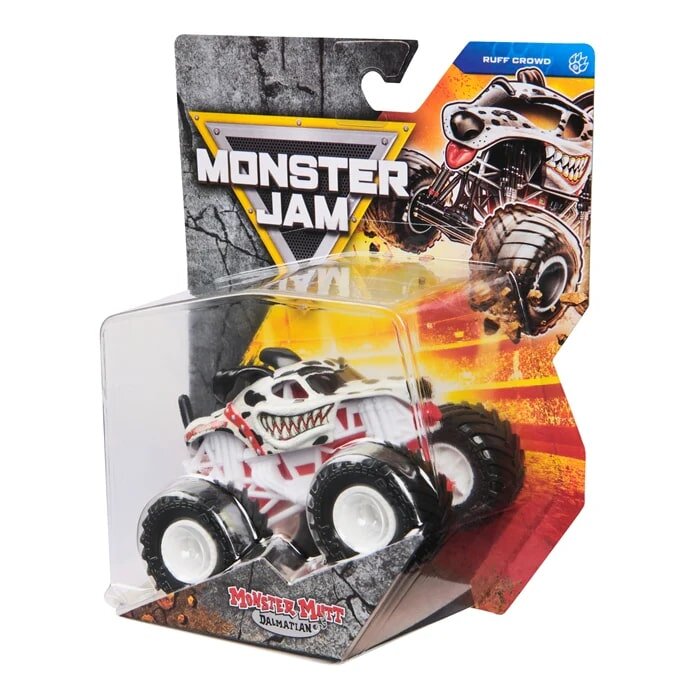 Monster Jam 1:64 Mutt Dalmation Siyah Kulaklı
