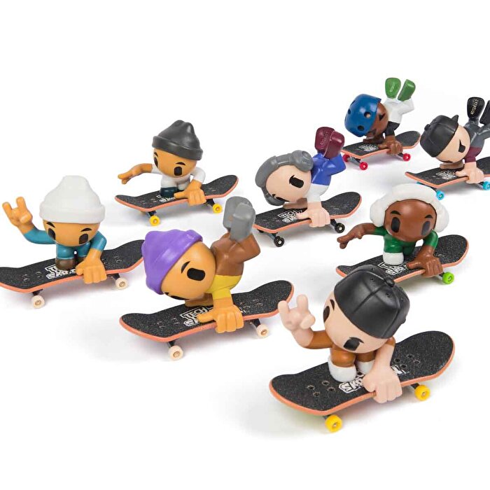 Tech Deck SK8 Crew Figürlü Parmak Kaykayı 2’li Set 4