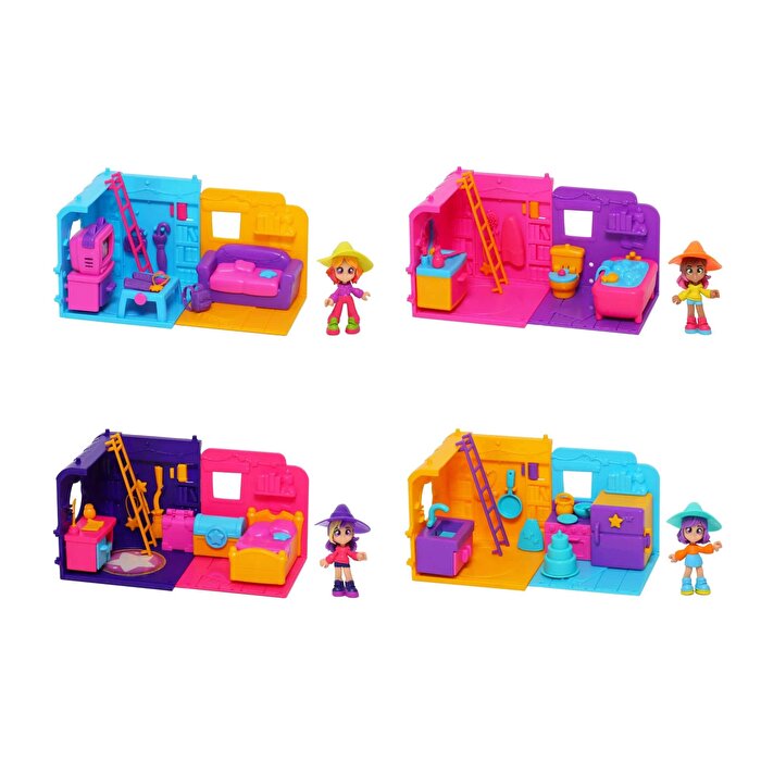 Magic Mini Mysteries Başlangıç Seti 1 Odalı Oyun Seti Yeşil Şapkalı