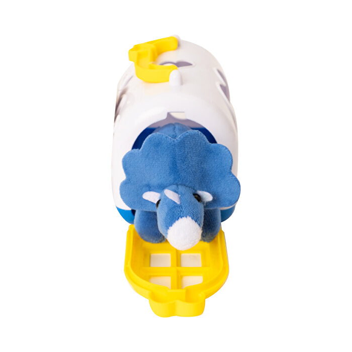 Kutulu Peluş Dinozor Beyaz Kutulu