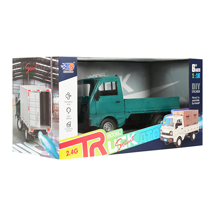 Şarjlı Kumandalı Duman Atan Kamyonet Yeşil