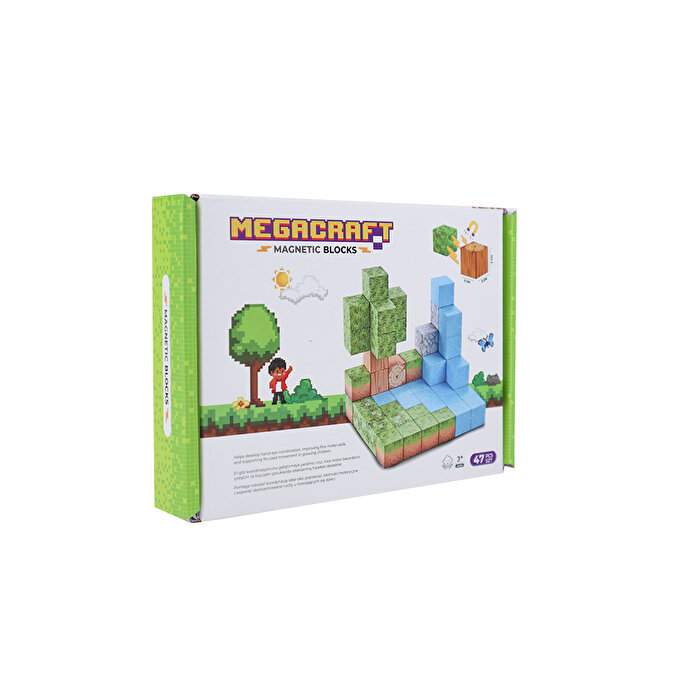 Magnivity Manyetik Bloklar Kutu 47 Parça