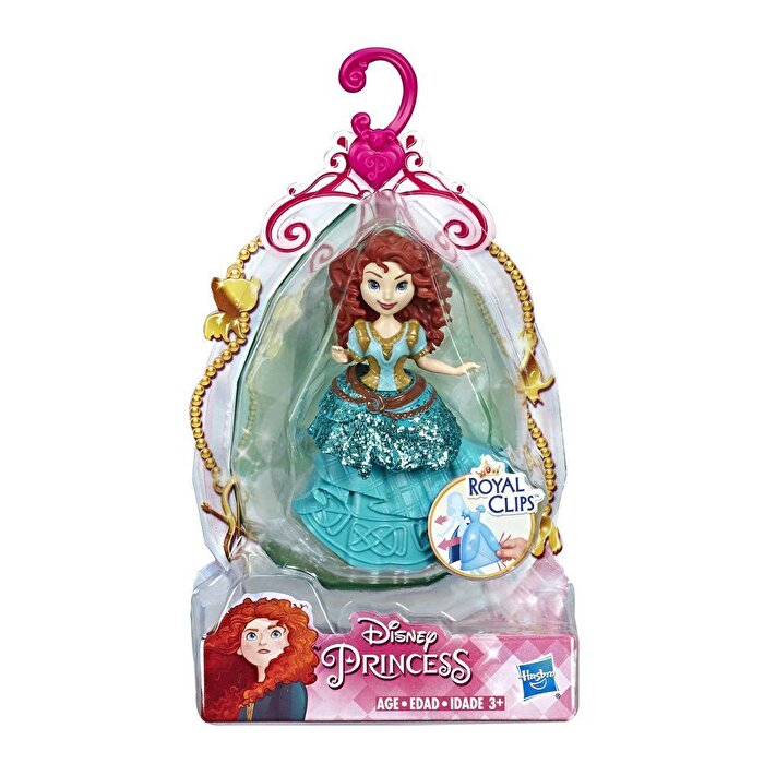 Disney Prenses Klipsli Mini Figür Merida (E4865)