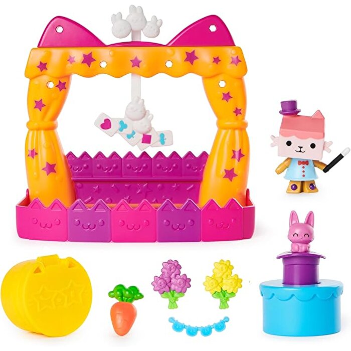 Gabby's Dollhouse Baby Box Cat's Talent Show Balcony Set