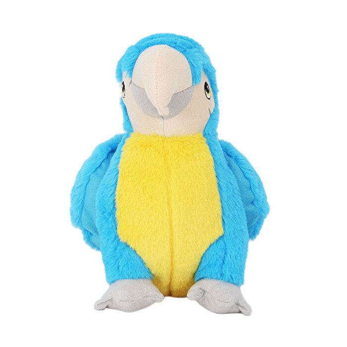 Peluş Papağan Mavi 35 Cm