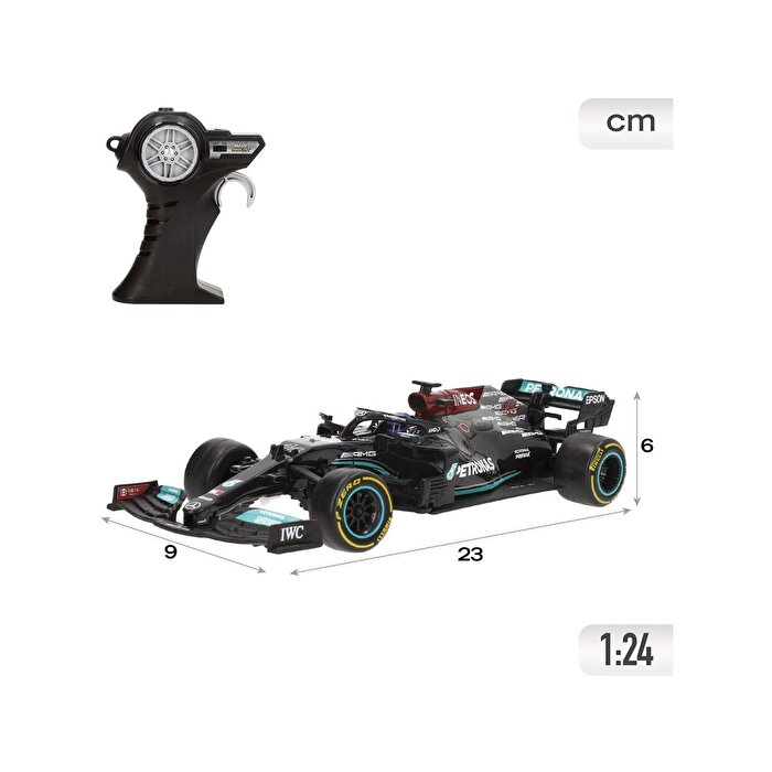 Maisto 1:24 Premium Rc F1 Mercedes Uzaktan Kumandalı Araba